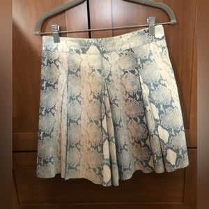 PJK Patterson J Kincaid leather skirt XS